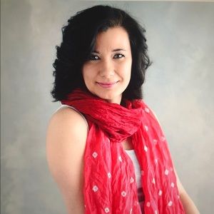 100% natural silk beautiful scarf